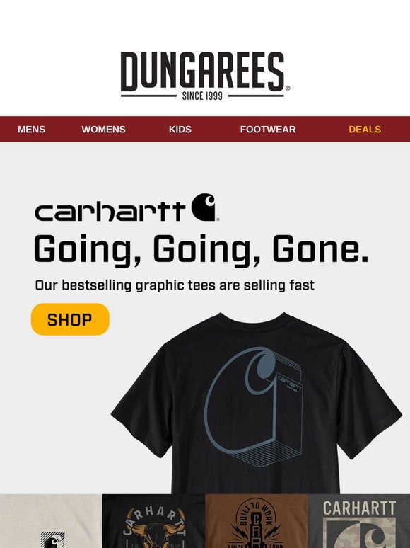 These Carhartt Graphic T-Shirts are Selling Out