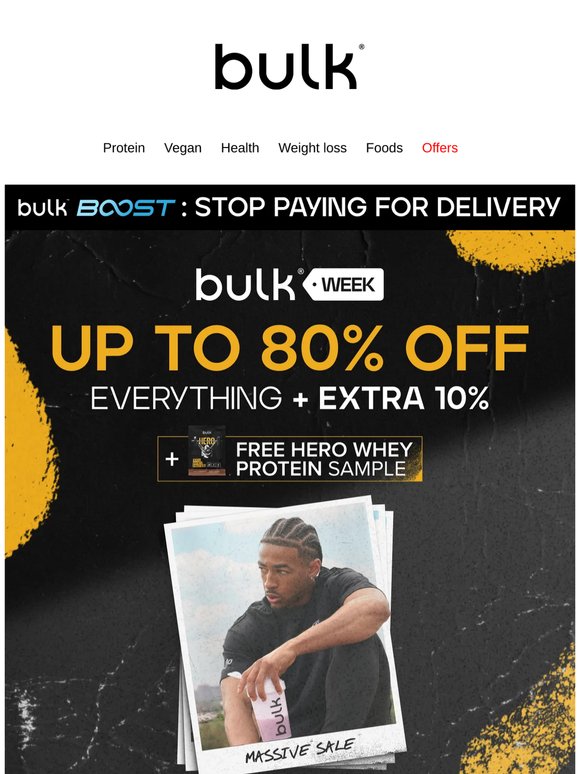 EXCLUSIVE: EXTRA 10% + Up to 80% Off 🚨