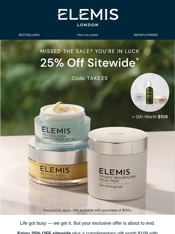 Before this offer disappears…