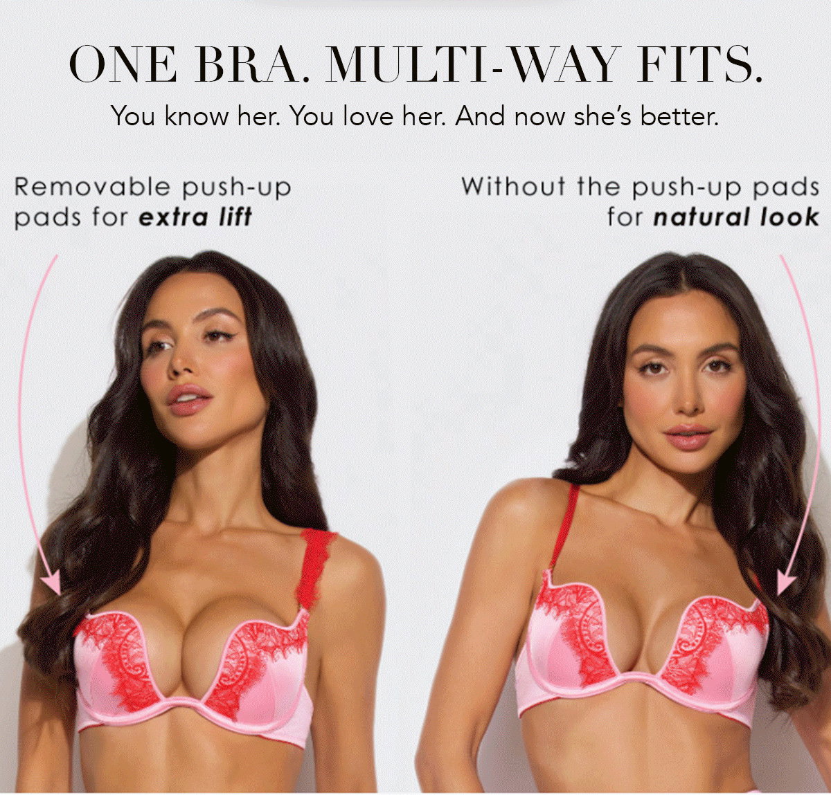 One Bra. Multi-Way Fits.