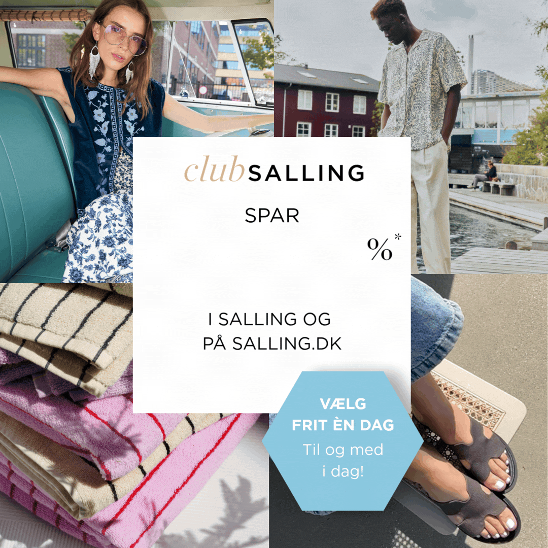 Spar 25-30% i Salling og på salling.dk