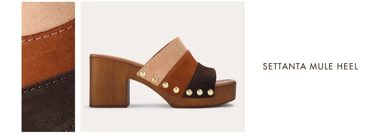 Settanta Mule Heel
