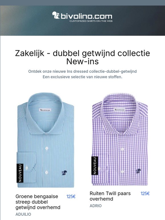 NEW-INS Zomerkleuren-collectie "dressed-double-twisted"
