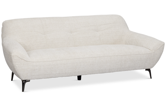 Zoey Light Beige Fabric Sofa
