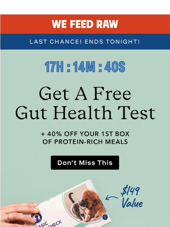 ENDS TONIGHT! Get a $149 value FREE