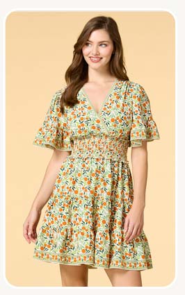 Shop Orange You Glad Dress