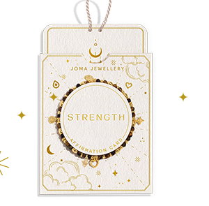 Affirmation Card 'Strength' Bracelet