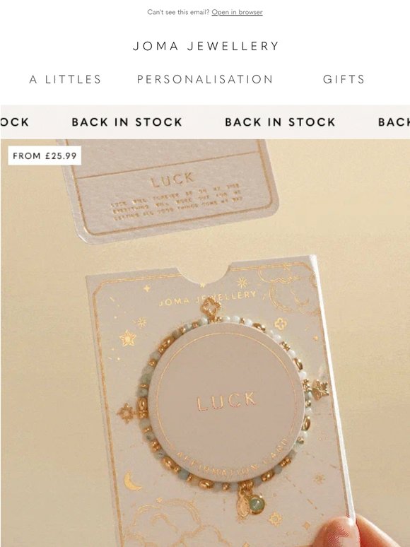 Back in Stock: Affirmation Bracelets ✨