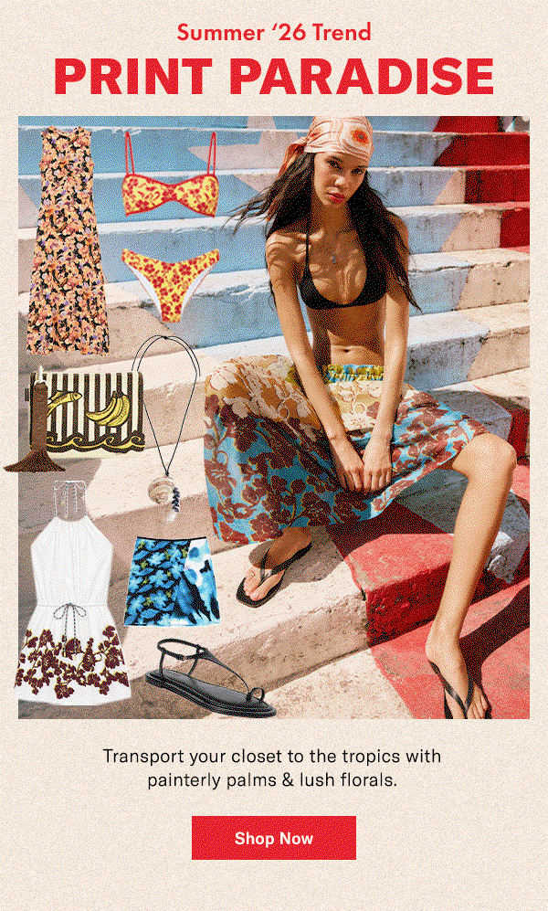 Summer '26 Trend: Print Paradise