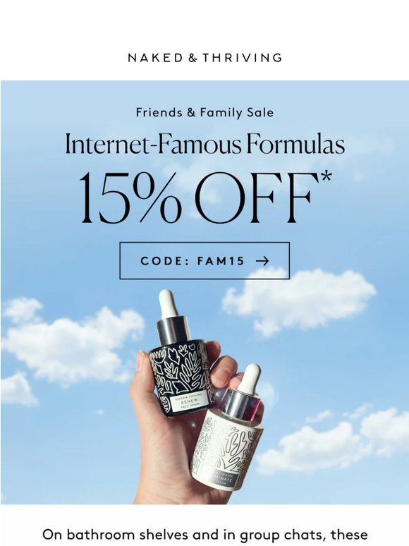 Fan Faves. 15% OFF.