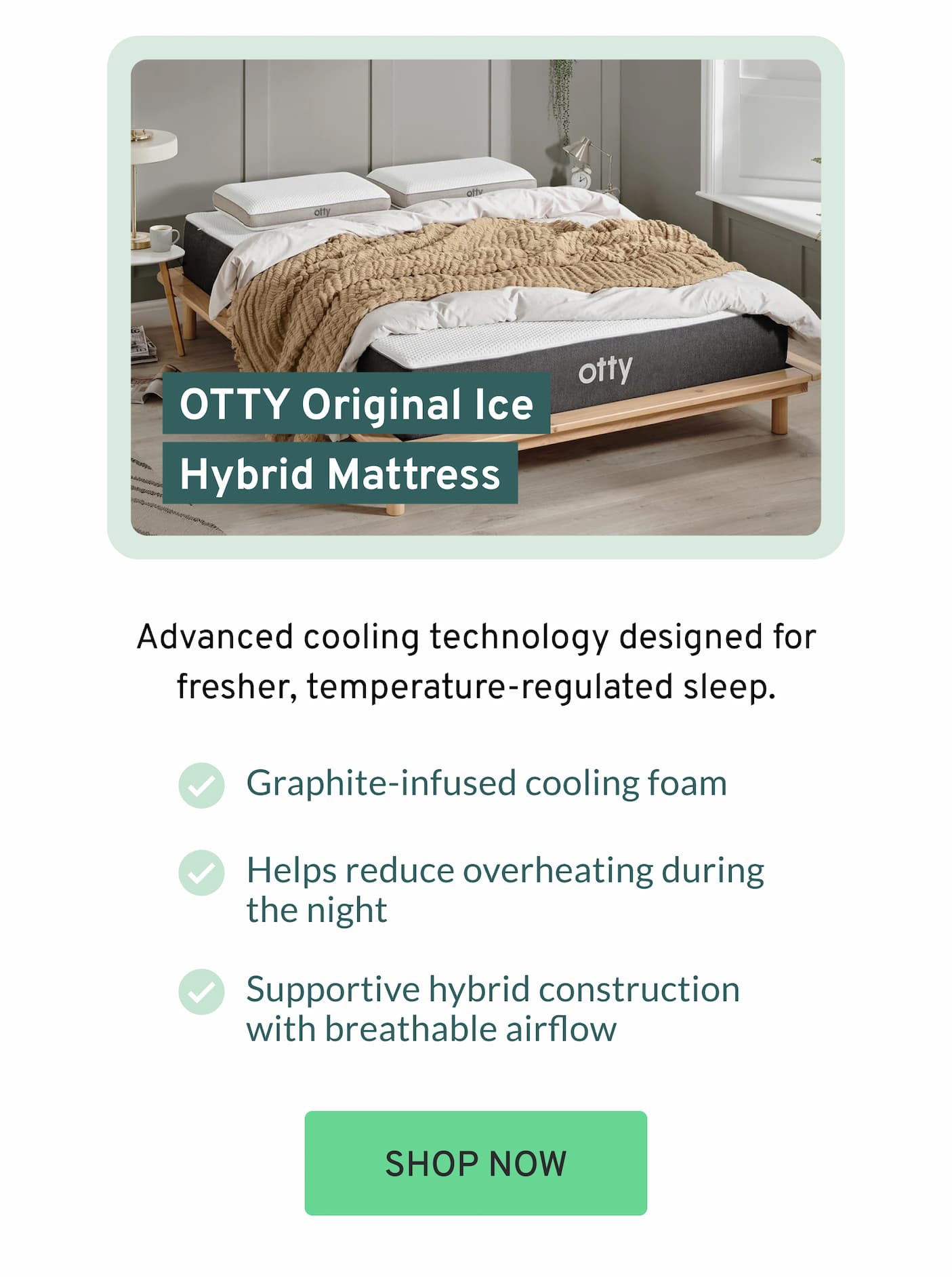OTTY Original Ice Hybrid Mattress