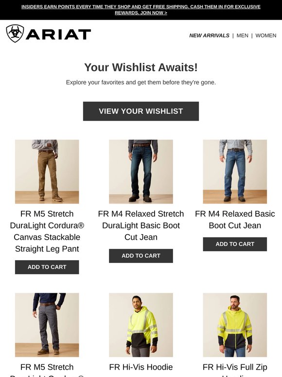 Remember Your Favorites? They're Waiting in Your Wishlist.