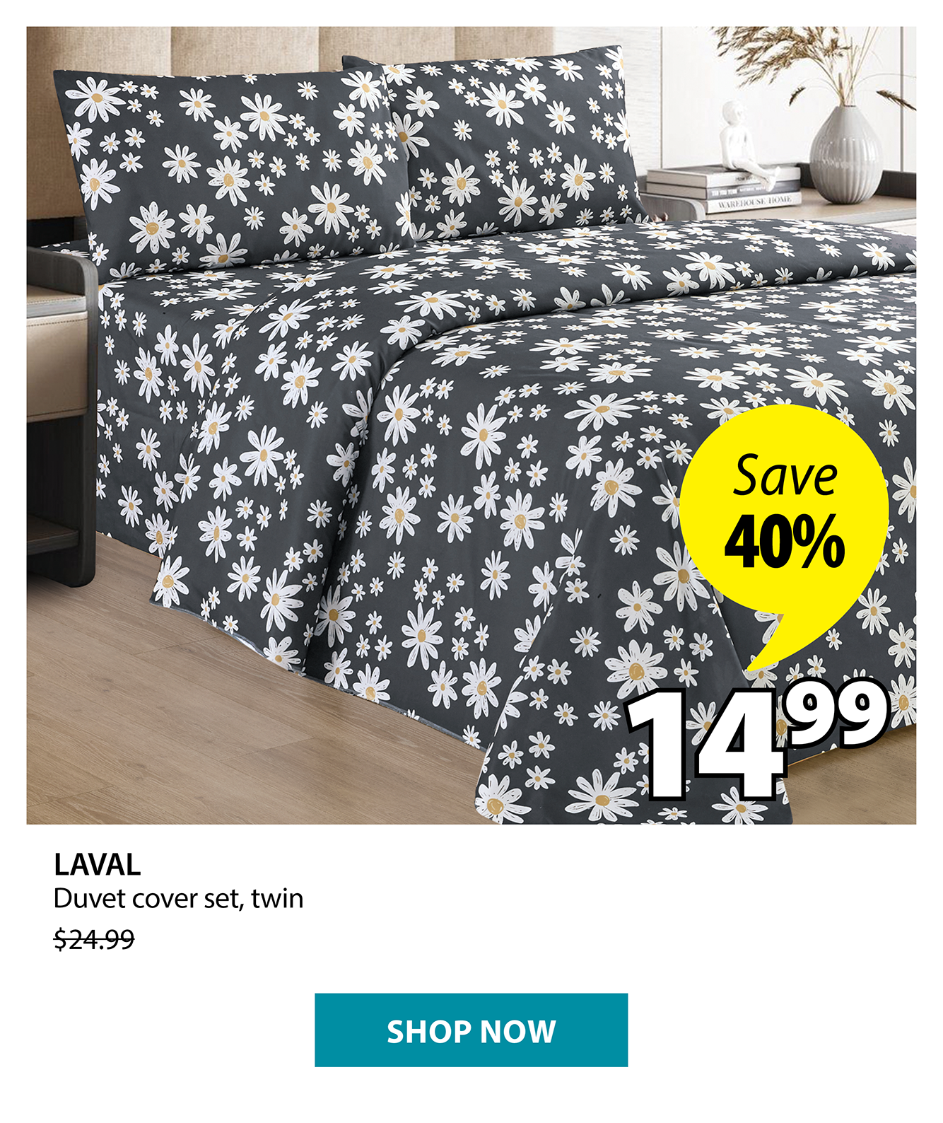 LAVAL Duvet cover set | Save 40%