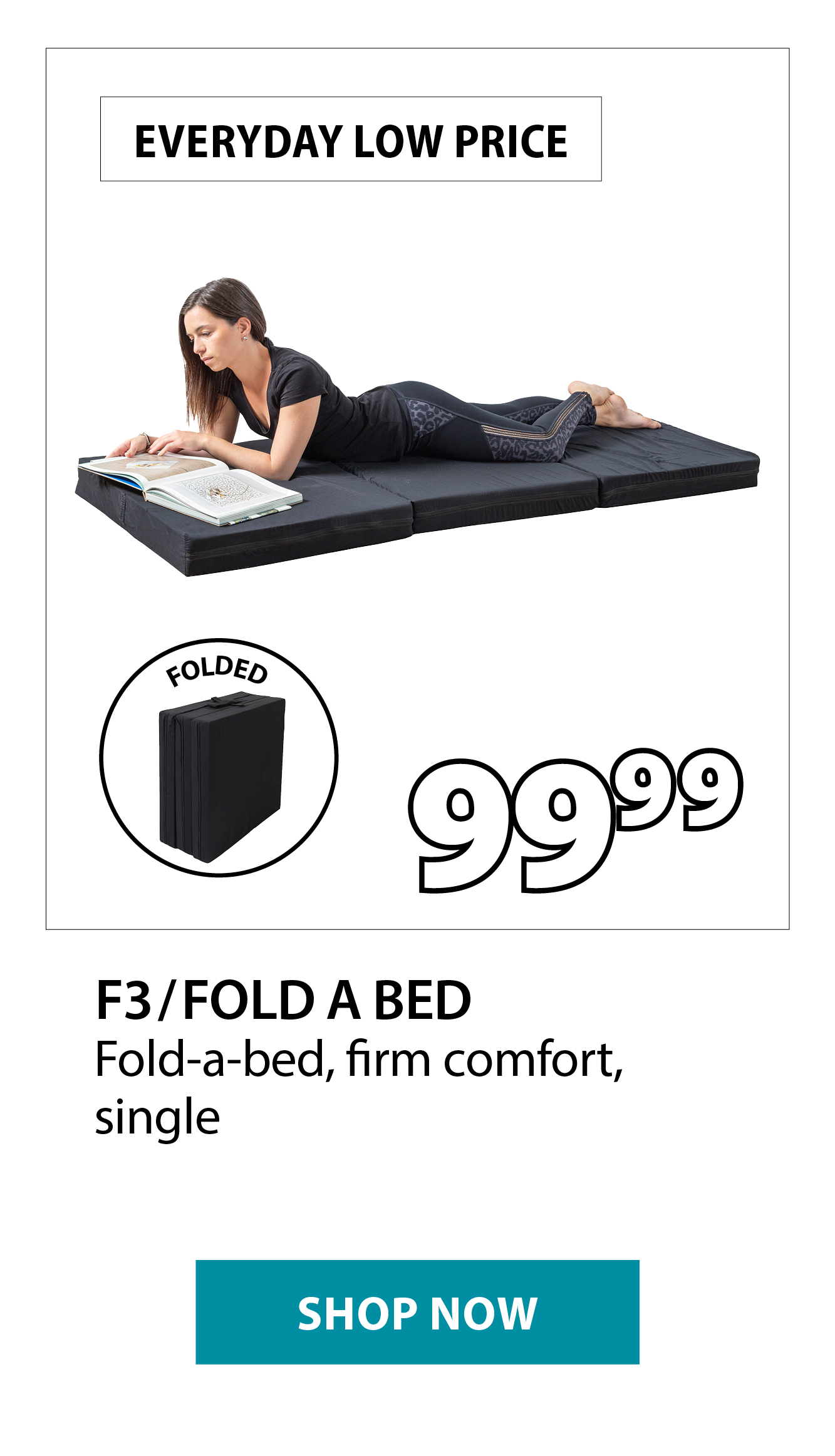 F3 Fold-a-bed | $99.99