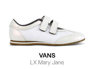 Vans LX Mary Jane Super Low Pro Shoes in White