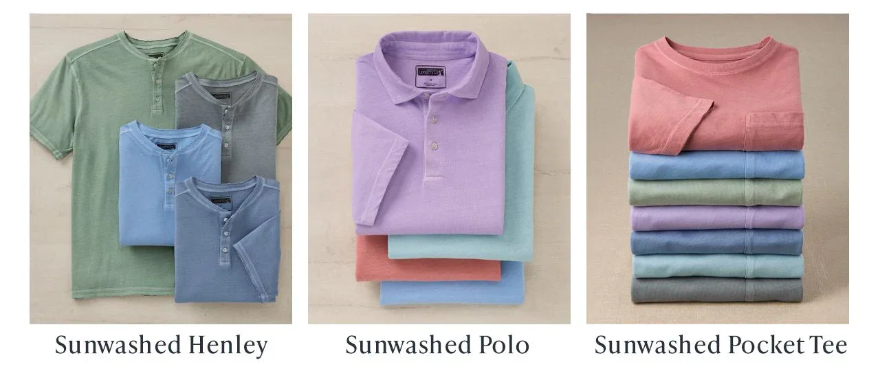 Select Westport Lifestyle shirts — henleys, polos, and tees