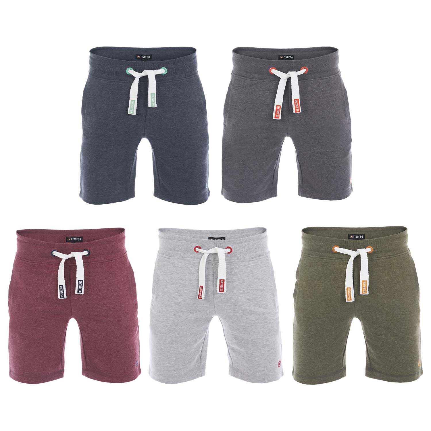 Image of riverso Kurze Hosen Herren Sport mit Taschen Regular Fit RIVMoritz