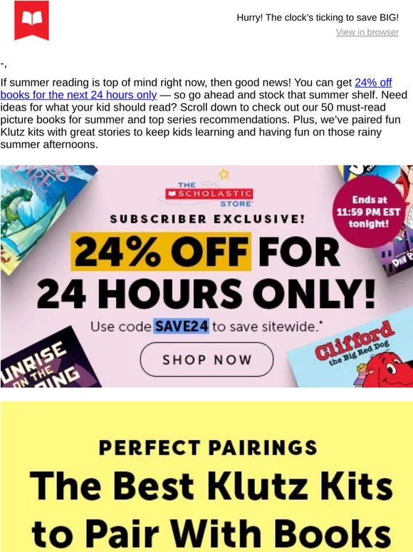 ⚡24% Off for 24 Hours Only ⚡