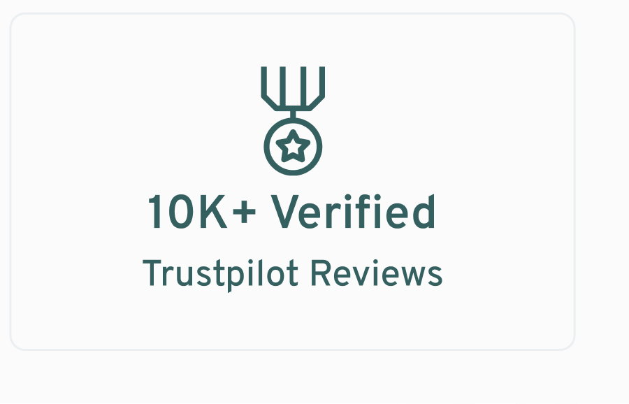10K+ Verified Reviews