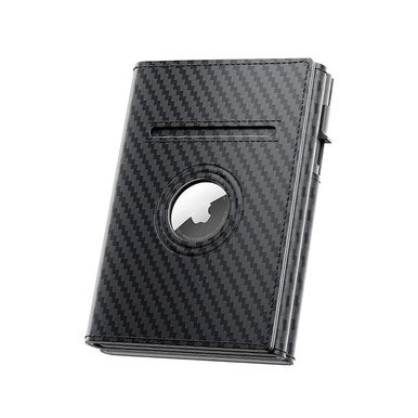 Leather Minimalist Smart Wallet for AirTag