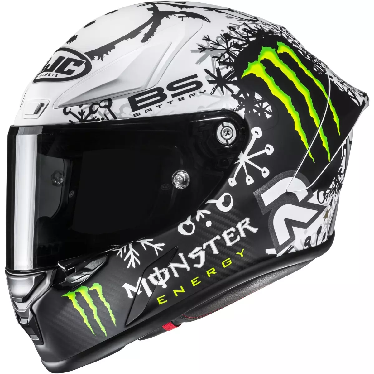 Casque HJC RPHA 1 V2 Carbon Fabio Quartararo Snow Diablo