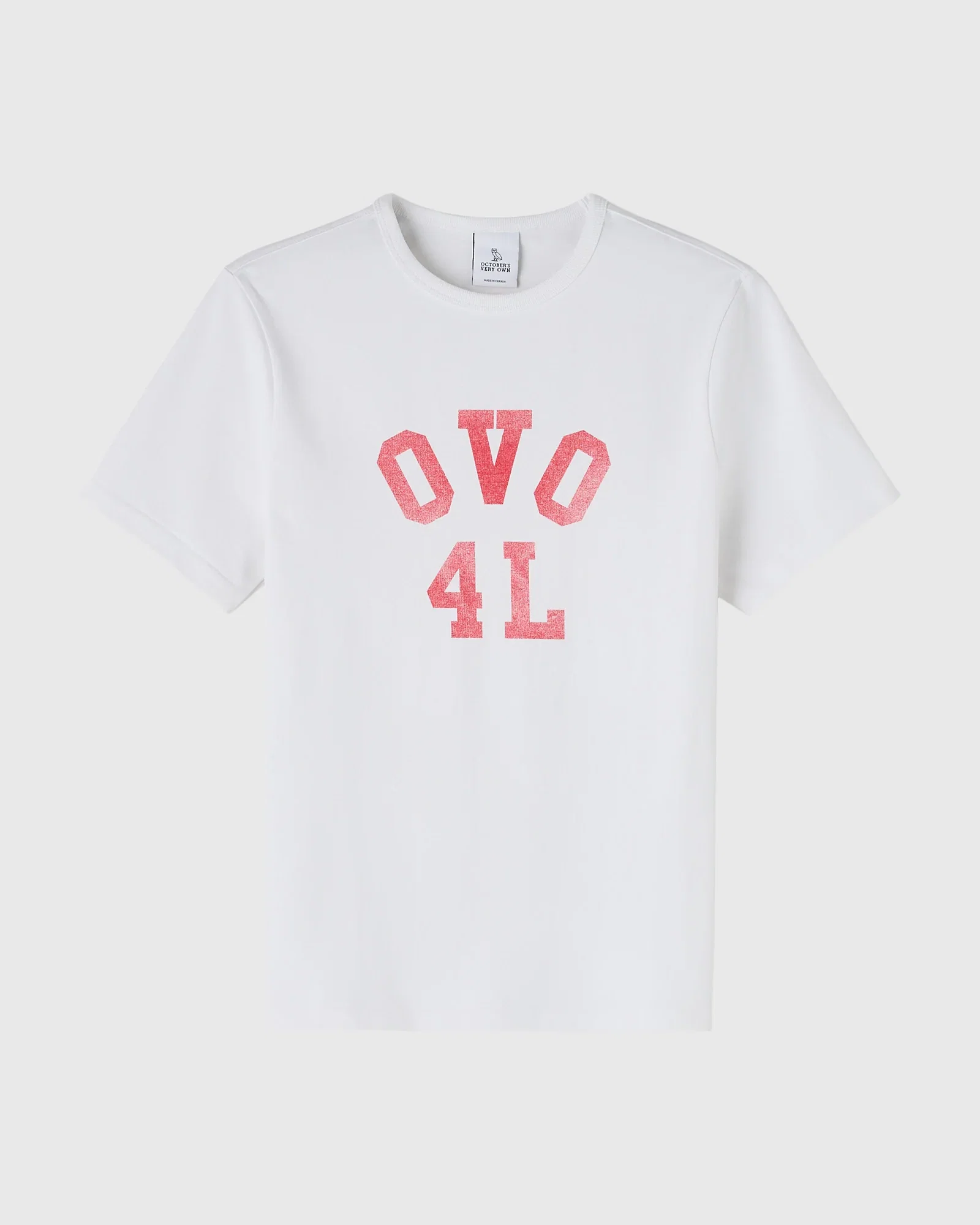 Image of OVO4L Ladder Stitch Tee - White