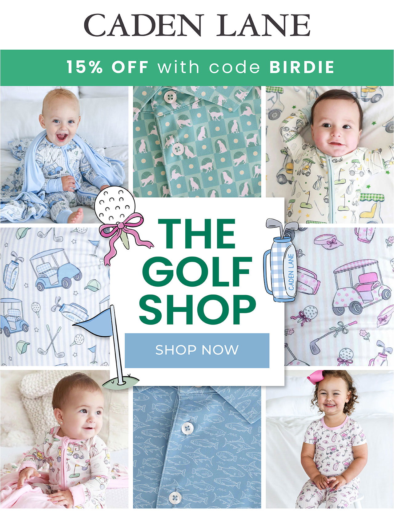15% OFF with code BIRDIE The Golf Shop SHOP NOW