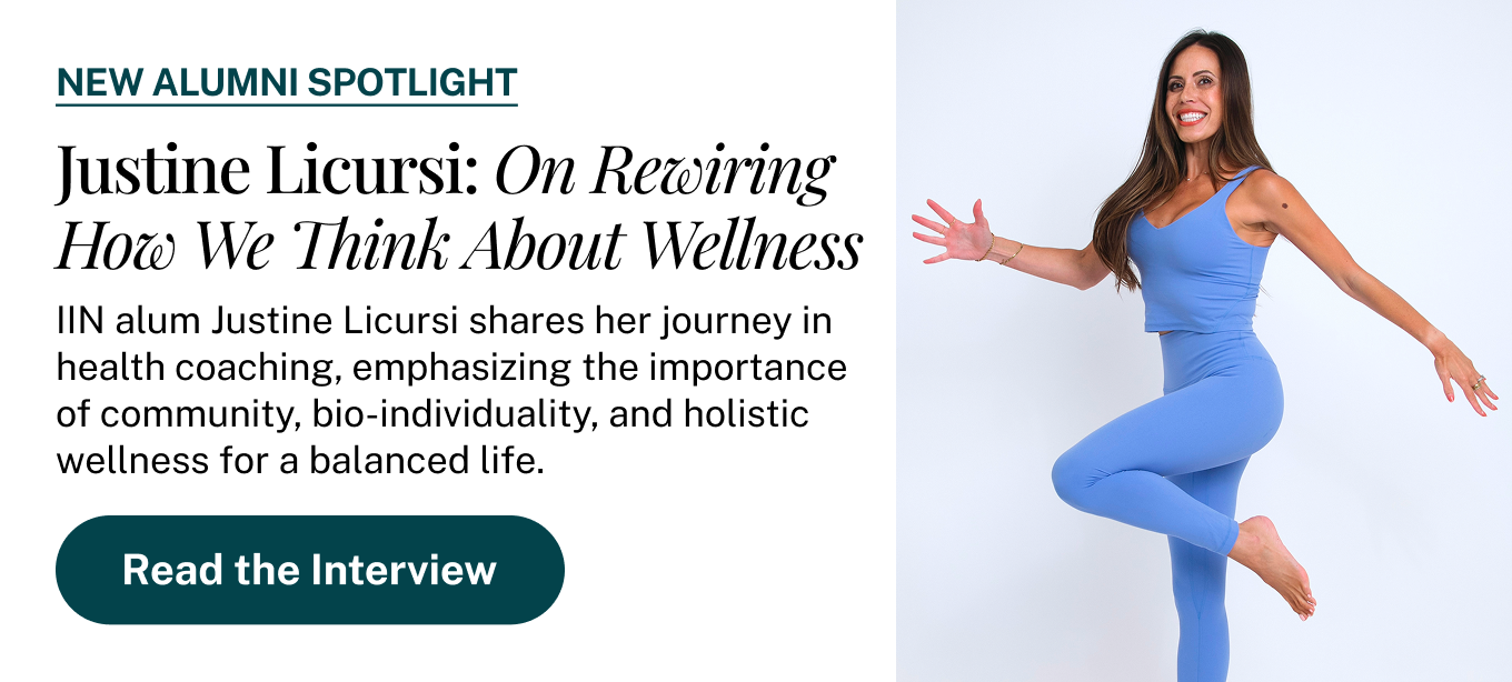 Justine Licursi: On Rewiring How We Think About Wellness