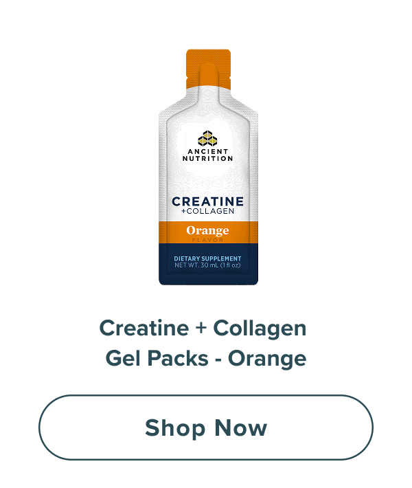 Creatine + Collagen Gel Packs (Orange)