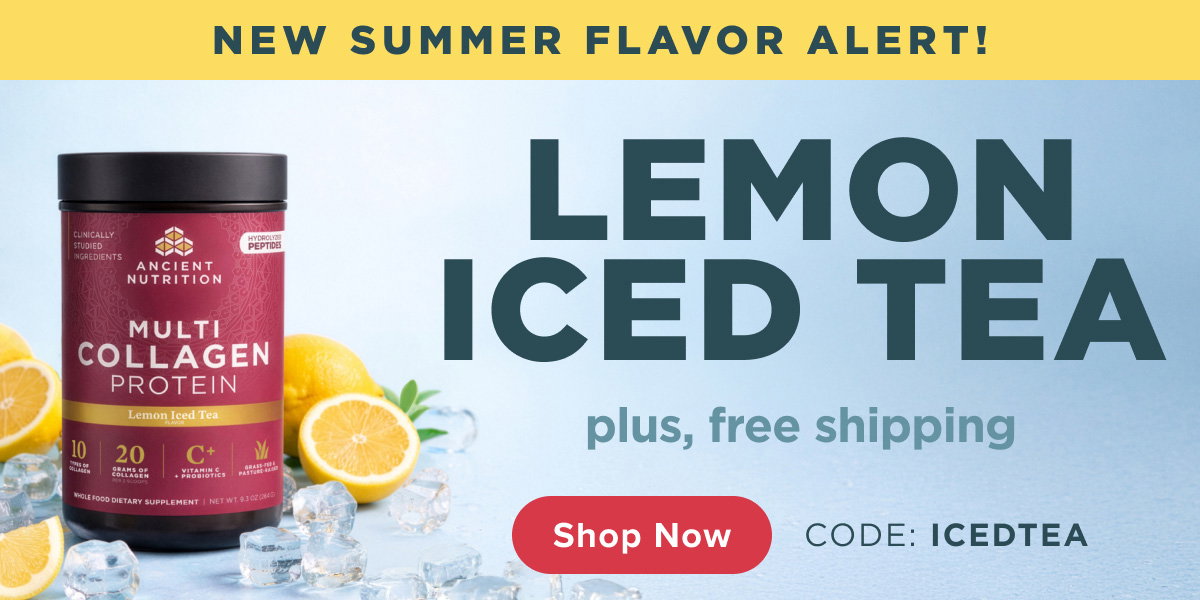 NEW MULTI COLLAGEN PROTEIN LEMON ICED TEA
