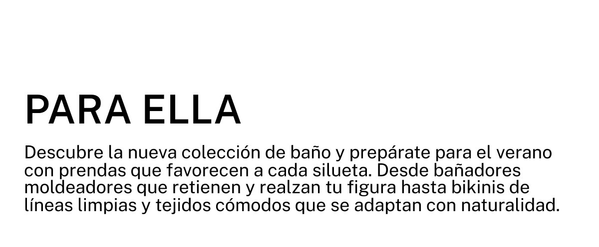 PARA ELLA