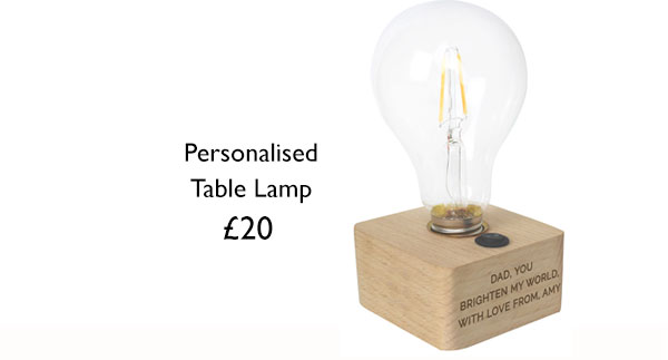 Personalised Table Lamp