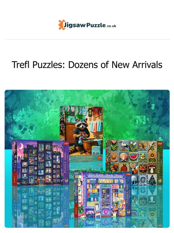 New Trefl Puzzles + Heye Offer
