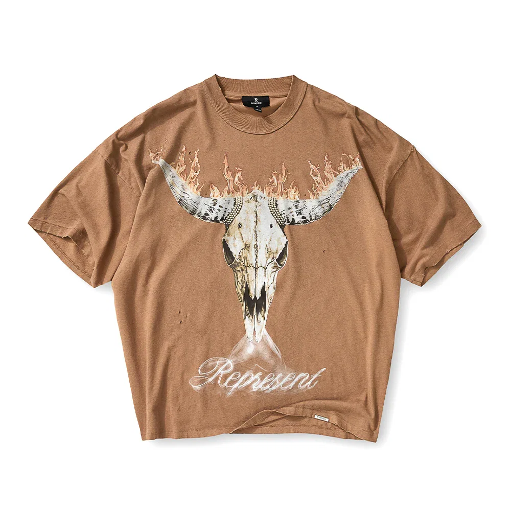 Image of Represent British Cowboys SS Tee - Dusty Brown