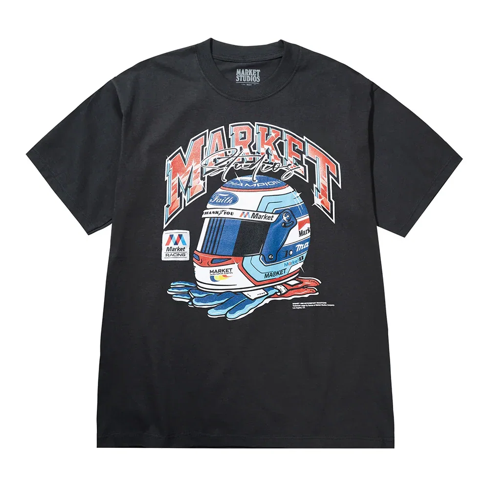Image of Market Studios Racing Helmet SS Tee