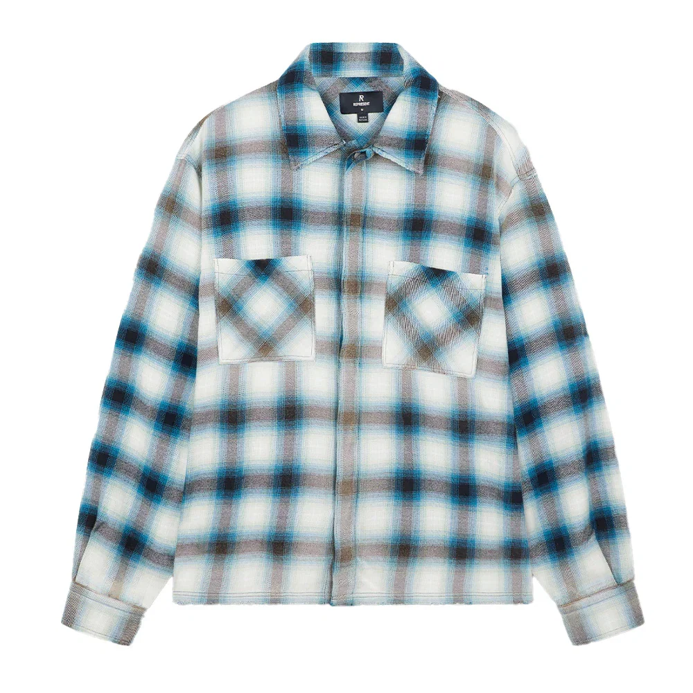 Image of Represent Sun Bleached LS Flannel