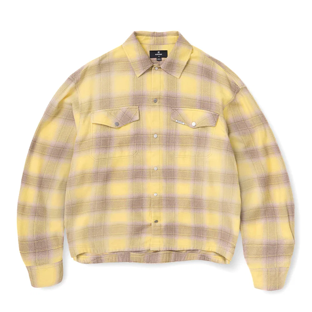 Image of Represent Vintage Flannel - Desert Yellow