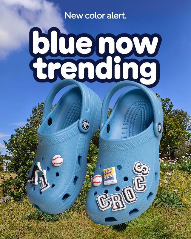 Shop The
 Classic Clog in Astro Blue