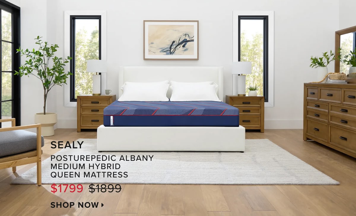 Sealy Posture Pedic Albany Mattress At $1799 Was $1899