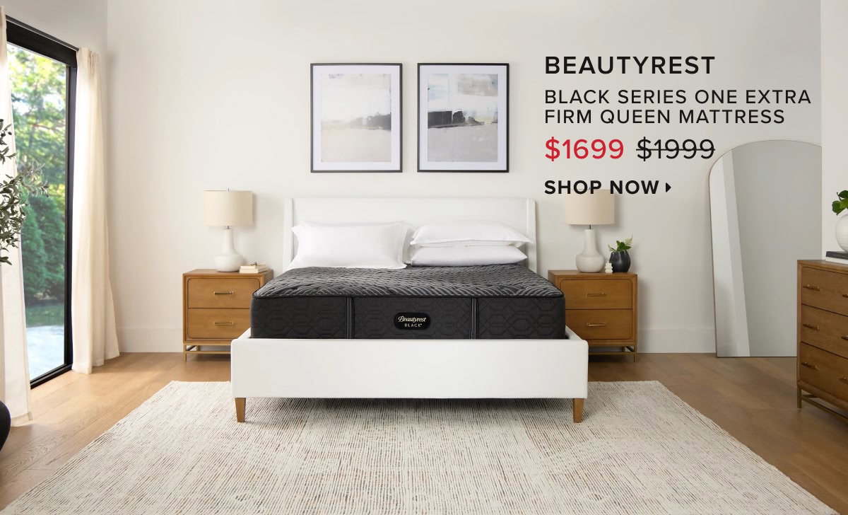 Beautyrest Black Series Firm Queen Mattress At $1699 Was $1999