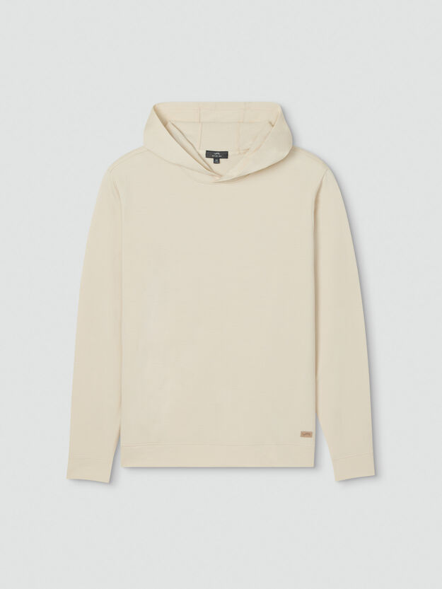 Montauk Merino Wool Blend Hoodie - Almond