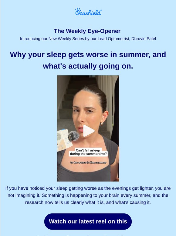 Why your sleep gets worse in summer 🌙