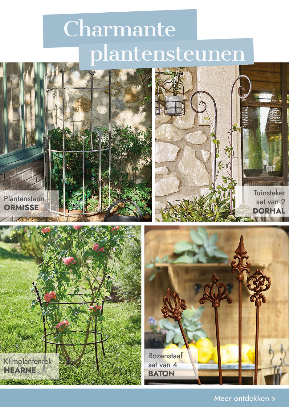 Charmante plantensteunen | LOBERON