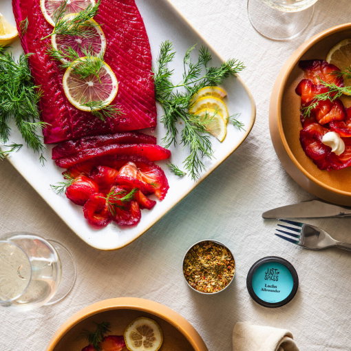 Image of Graved Lachs mit Rote Bete
