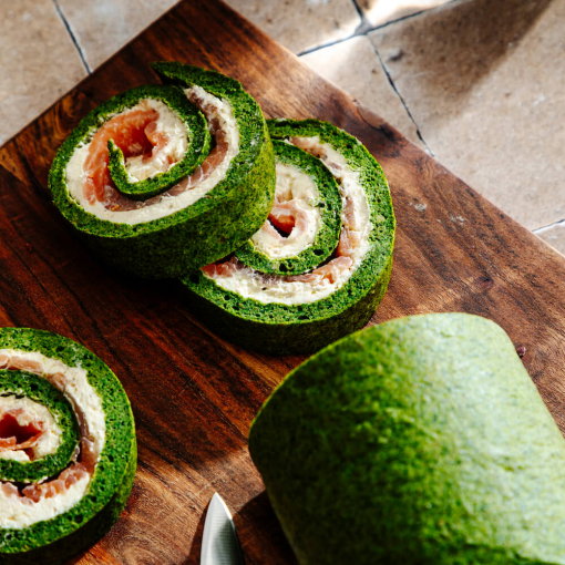 Image of Lachs Spinat Rolle mit Thermomix®
