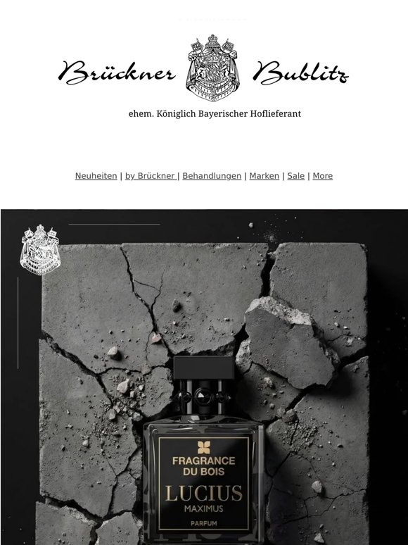 Neu bei Fragrance Du Bois: Lucius Maximus ✨