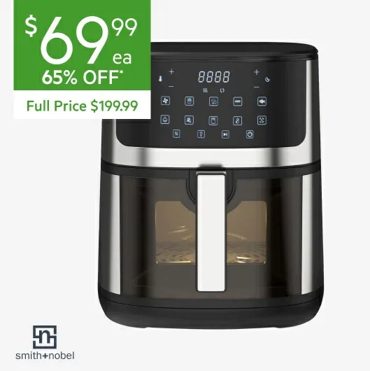 SMITH+NOBEL Bolt 6.5L Airfryer 