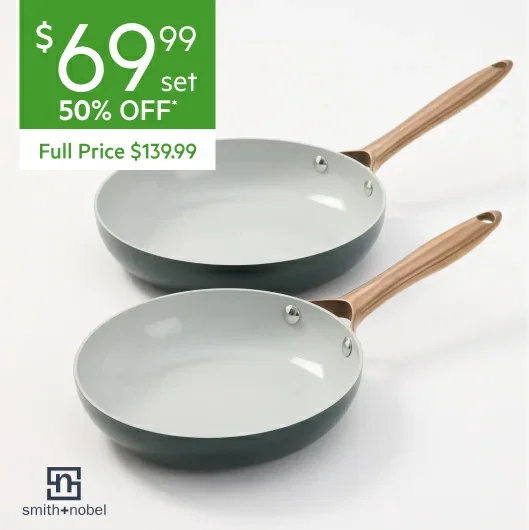 SMITH+NOBEL Messina Frypan 2pk