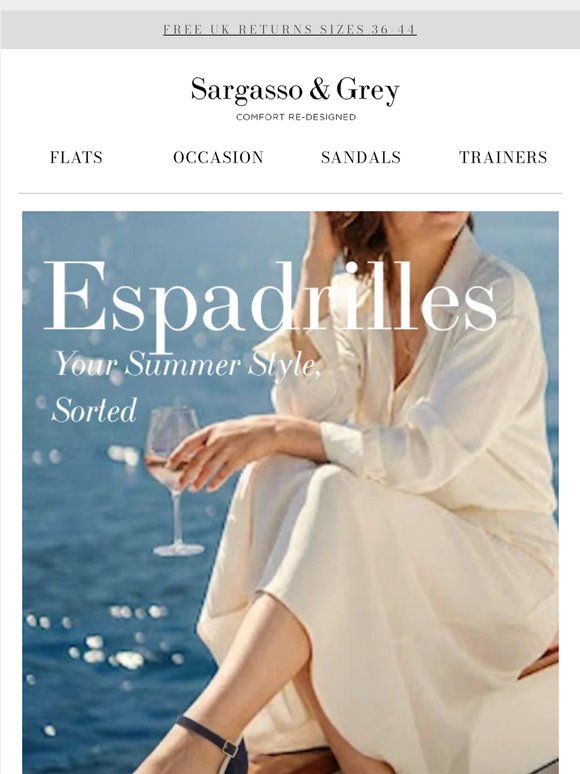 Espadrilles - Every Summer Plan Covered.