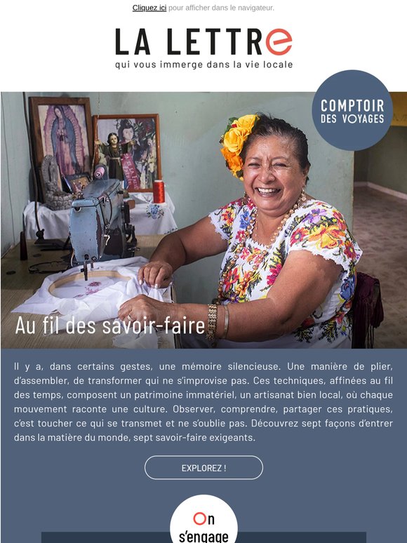 Au fil des savoir-faire 🌏